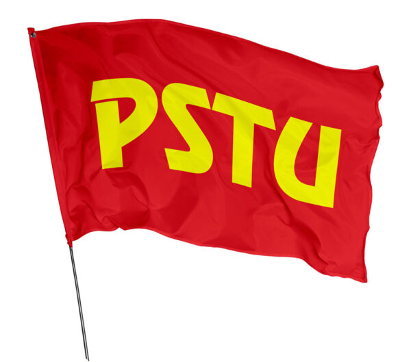 Bandeira PSTU Em Tecido Oxford