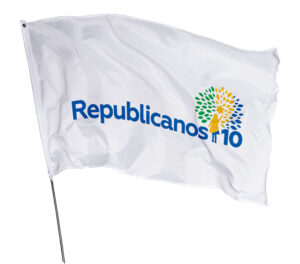 Bandeira Republicano Em Tecido Oxford