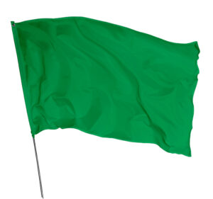 Bandeira Verde Em Tecido Oxford