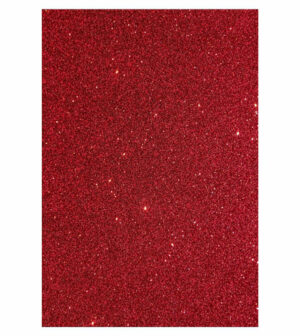Painel de Festa Retangular 3D Glitter Vermelho Casadinho 1,50m x 2,20