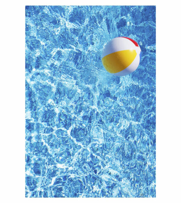 Painel de Festa Retangular 3D Pool Party Casadinho 1,50m x 2,20