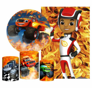 Kit Casado Blazer Monster Painel Redondo Trio Capas Cilindro Retangular Vertical Em Tecido