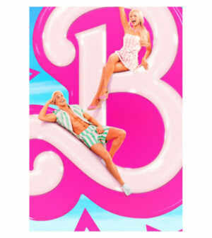 Painel de Festa Retangular 3D Barbie Casadinho 1,50m x 2,20