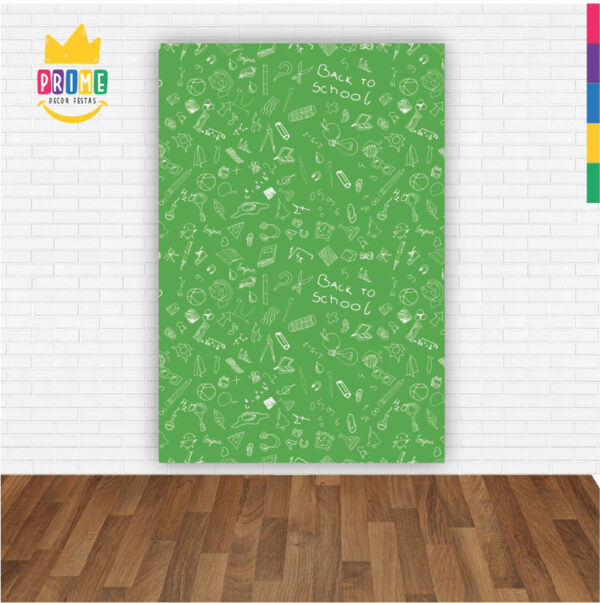 Painel de Festa Retangular 3D Escola Casadinho 1,50m x 2,20 - Image 2