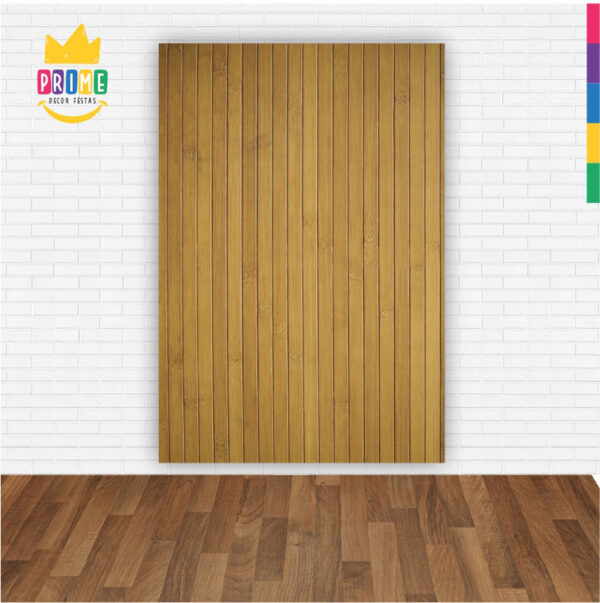 Painel de Festa Retangular 3D Madeira Casadinho 1,50m x 2,20 - Image 2
