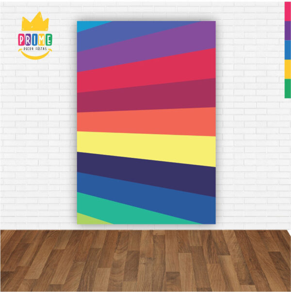 Painel de Festa Retangular 3D Now United Casadinho 1,50m x 2,20 - Image 2