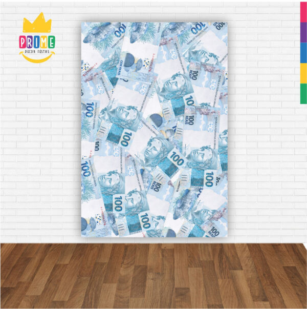 Painel de Festa Retangular 3D Pix  Casadinho 1,50m x 2,20 - Image 2