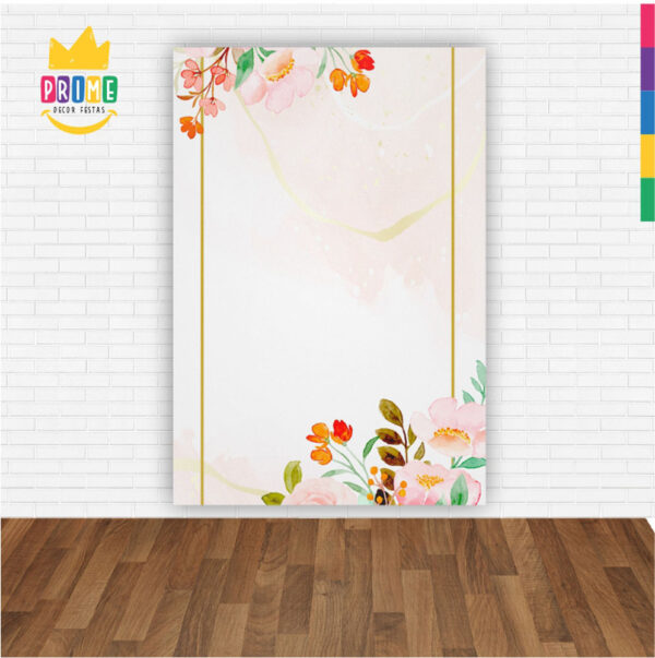 Painel de Festa Retangular 3D Gratidão Casadinho 1,50m x 2,20 - Image 2