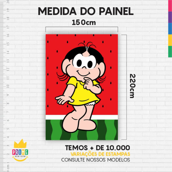 Kit Casado Magali Painel Redondo Trio Capas Cilindro Retangular Vertical Em Tecido - Image 6