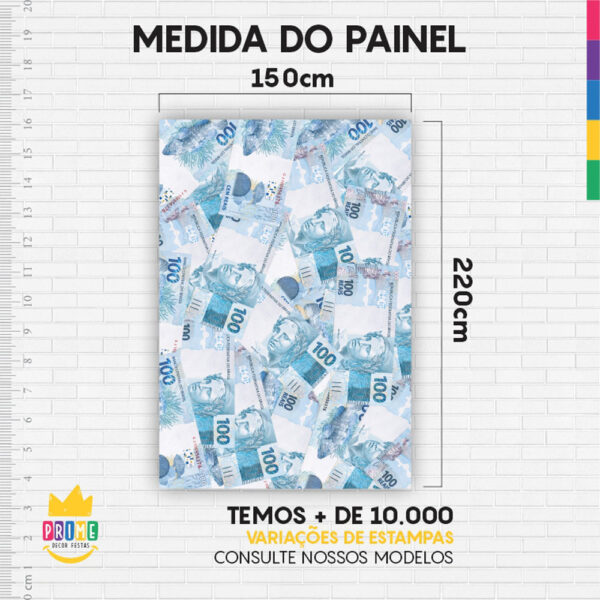Kit Casado Pix Painel Redondo Trio Capas Cilindro Retangular Vertical Em Tecido - Image 6