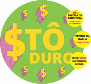 Painel Redondo 3D To Duro Abre Fácil Tecido