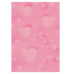 Painel de Festa Retangular 3D Dia das Mães Rosa Casadinho 1,50m x 2,20