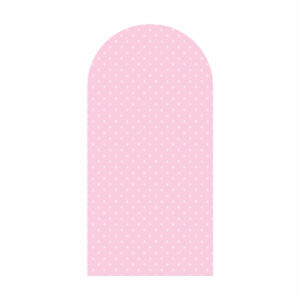 Painel De Festa Romano Decorativo Poá Rosa