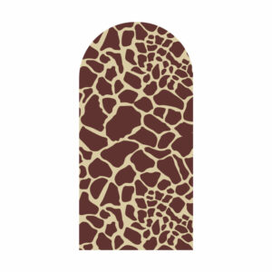 Painel De Festa Romano Decorativo Animal Print Girafa