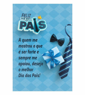 Painel de Festa Retangular 3D Dia dos Pais Casadinho 1,50m x 2,20