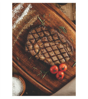 Painel de Festa Retangular 3D Churrasco 02 Casadinho 1,50m x 2,20