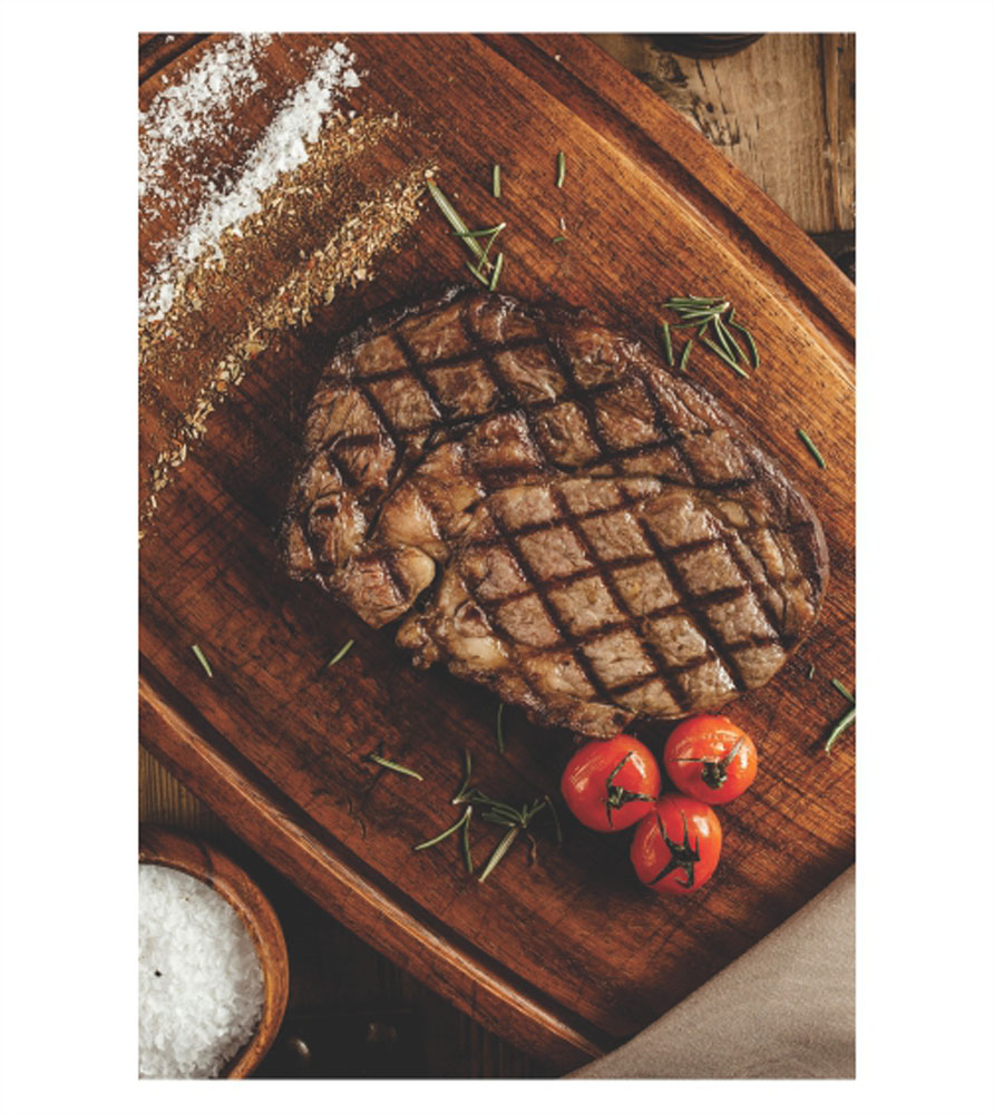 Painel de Festa Retangular 3D Churrasco 02 Casadinho 1,50m x 2,20