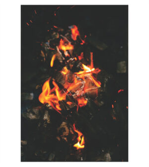 Painel de Festa Retangular 3D Churrasco 05 Casadinho 1,50m x 2,20