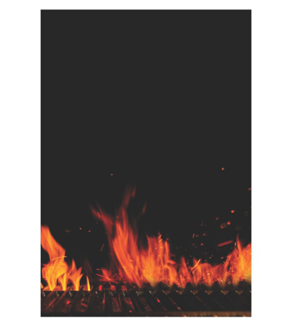 Painel de Festa Retangular 3D Churrasco 06 Casadinho 1,50m x 2,20