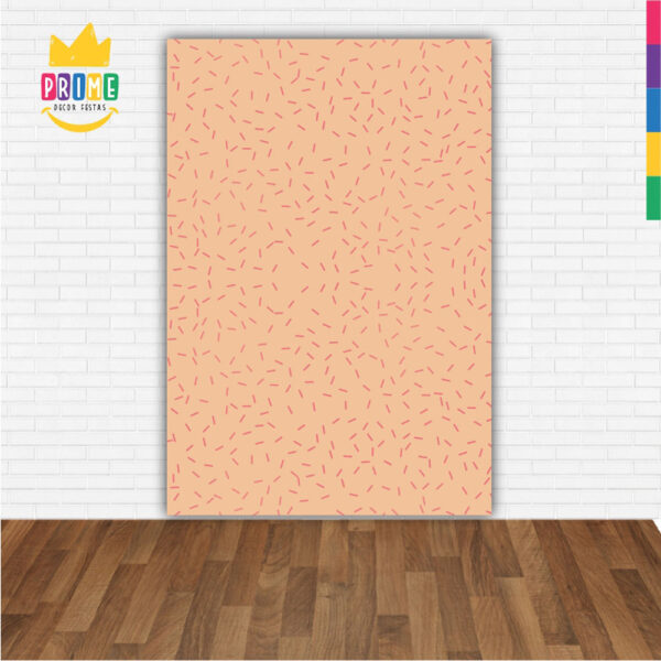 Painel de Festa Retangular 3D Doces 01 Casadinho 1,50m x 2,20 - Image 2