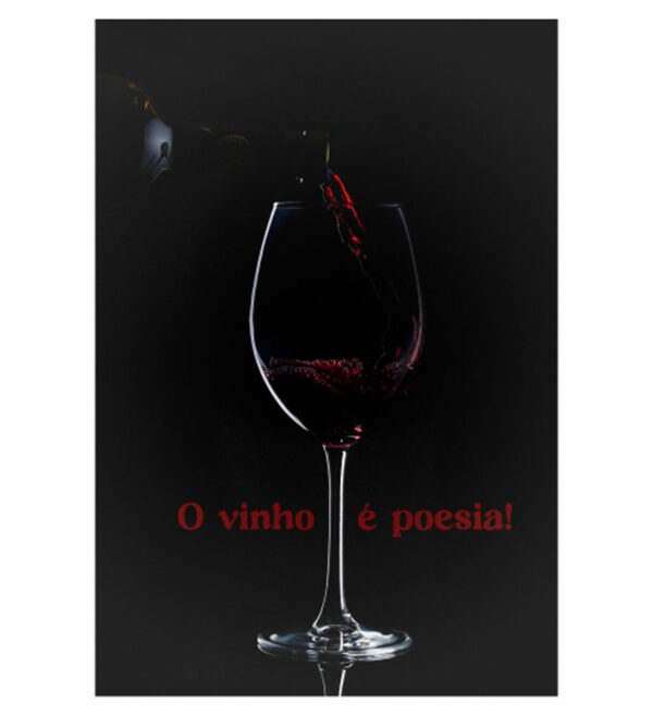 Painel de Festa Retangular 3D Vinho Casadinho 1,50m x 2,20
