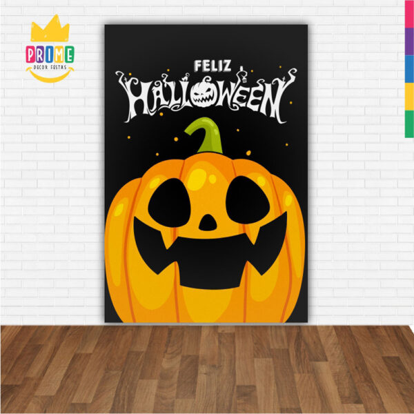 Painel de Festa Retangular 3D Halloween Casadinho 1,50m x 2,20 - Image 2