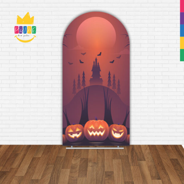 Painel De Festa Romano Decorativo Halloween - Image 2