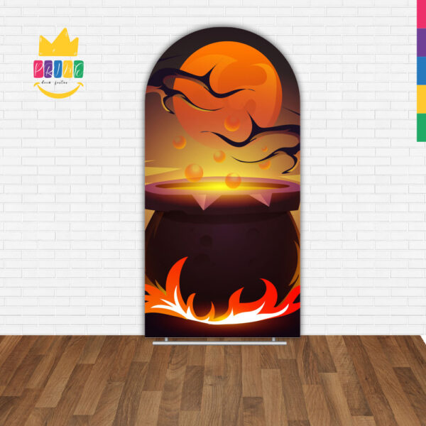Painel De Festa Romano Decorativo Halloween - Image 2