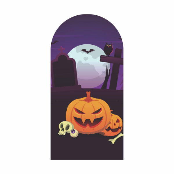 Painel De Festa Romano Decorativo Halloween