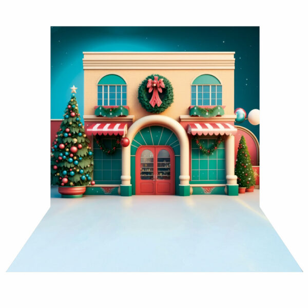 Fundo Fotográfico Cenário Natal em Tecido 2,2m x1,5m F139