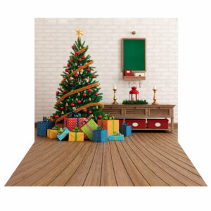 Fundo Fotográfico Cenário Natal Em Tecido 2,20M x 1,50M F164