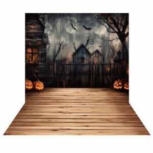Fundo Fotográfico Cenário Halloween Tecido 2,20M x 1,50M F91