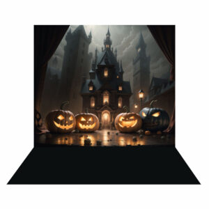 Fundo Fotográfico Cenário Halloween Tecido 2,20M x 1,50M F93