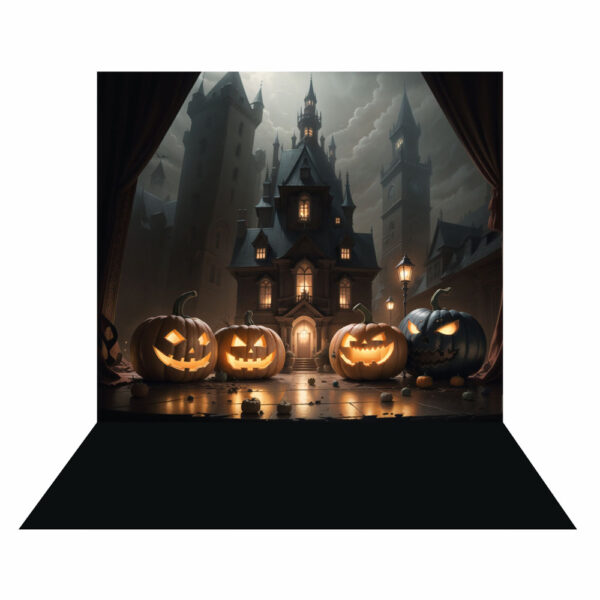 Fundo Fotográfico Cenário Halloween Tecido 2,20M x 1,50M F93