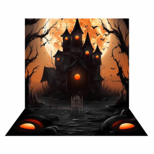 Fundo Fotográfico Cenário Halloween Tecido 2,20M x 1,50M F94