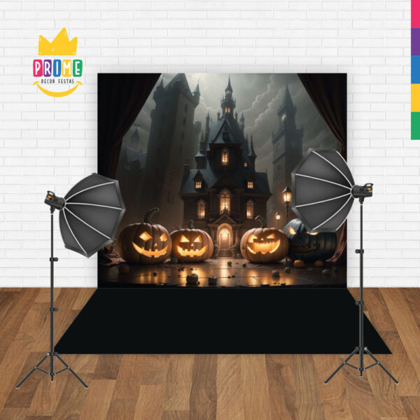 Fundo Fotográfico Cenário Halloween Tecido 2,20M x 1,50M F93 - Image 3