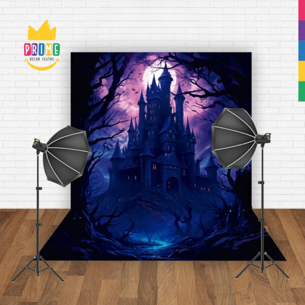 Fundo Fotográfico Cenário Halloween Tecido 2,20M x 1,50M F95 - Image 3