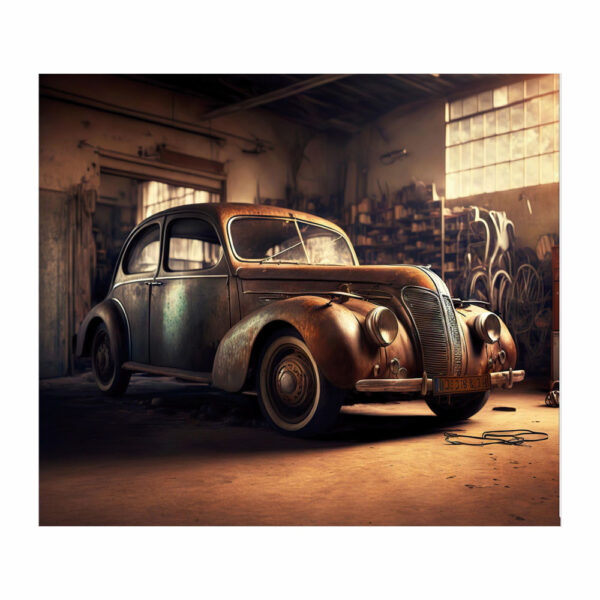 Fundo Fotográfico Cenário Garagem Pais Tecido 2,20x1,50m F73 - Image 3