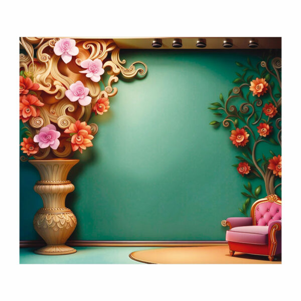 Fundo Fotográfico Cenário Sala em Tecido 2,20m x1,50m FF224 - Image 3