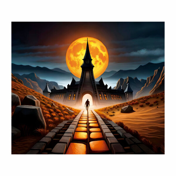 Fundo Fotográfico Cenário Halloween Tecido 2,2m x1,5m FF210 - Image 3