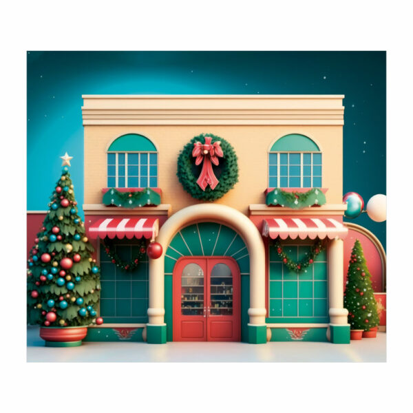 Fundo Fotográfico Cenário Natal em Tecido 2,2m x1,5m F139 - Image 3