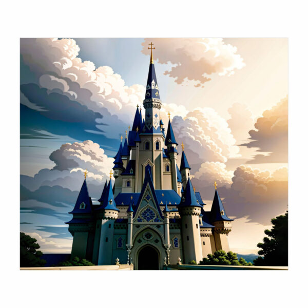 Fundo Fotográfico Cenário Castelo em Tecido 2,2m x1,5m F113 - Image 3