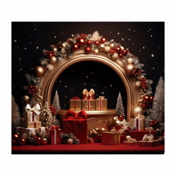 Fundo Fotográfico Cenário Natal Em Tecido 2,20M x 1,50M F128 - Image 3