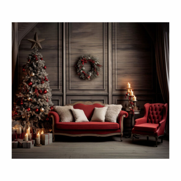 Fundo Fotográfico Cenário Natal em Tecido 2,20m x1,50m FF162 - Image 3