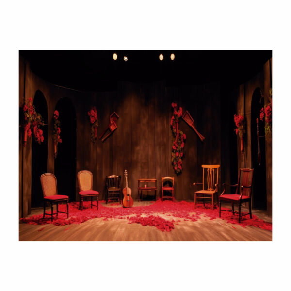 Fundo Fotográfico Cenário Teatro em Tecido 2,20m x1,50m F199 - Image 3