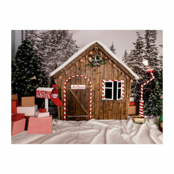 Fundo Fotográfico Cenário Natal Pet em Tecido 2,20m x1,50m F115 - Image 3