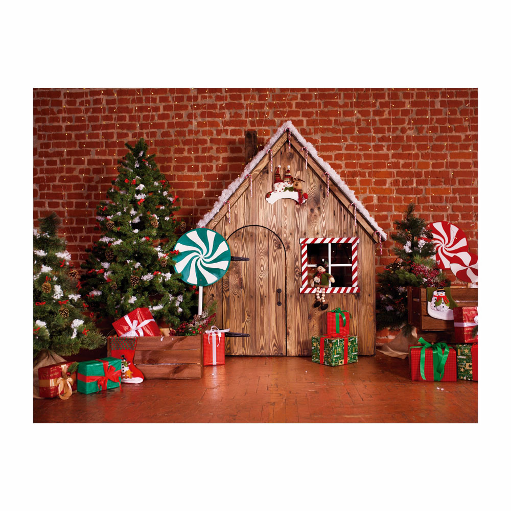 Fundo Fotográfico Cenário Natal Pet em Tecido 2,20m x1,50m F179 - Imagem 3