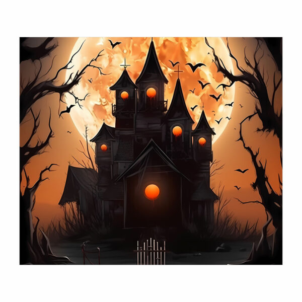Fundo Fotográfico Cenário Halloween Tecido 2,20M x 1,50M F94 - Image 4