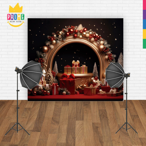 Fundo Fotográfico Cenário Natal Em Tecido 2,20M x 1,50M F128 - Image 4