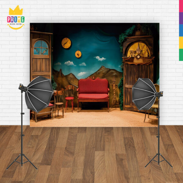Fundo Fotográfico Cenário Teatro em Tecido 2,20m x1,50m F197 - Image 4
